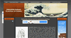 Desktop Screenshot of katsushikahokusai.com